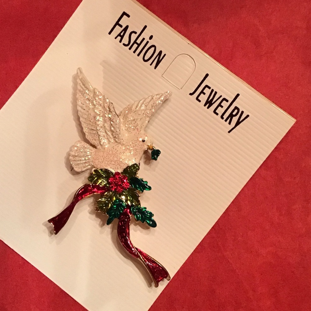 Festive Holiday Brooch Set - Picture 3 of 4